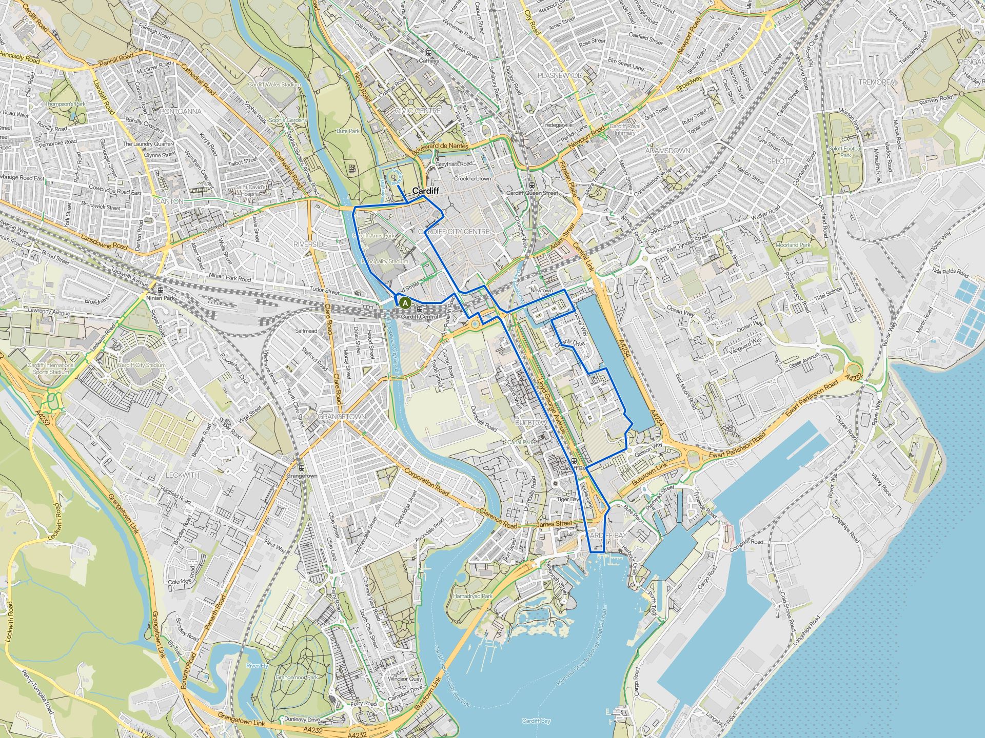The best walks and hikes around Cardiff | Komoot